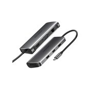  Адаптер UGreen CM179 (40873) USB Type C Multifunctional Adapter серый 