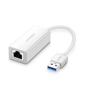  Адаптер UGreen CR111 (20255) USB 3.0 Gigabit Ethernet Adapter белый 