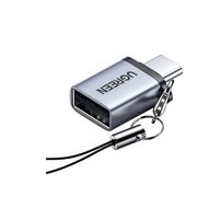  Адаптер переходник UGreen US270 (50283) Type C to USB 3.0 A Adapter Cable with Lanyard серый космос 