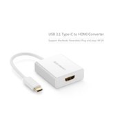  Адаптер UGreen 40273 USB-C to HDMI Adapter белый 