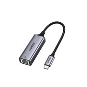  Адаптер UGreen CM199 (50737) USB Type C to 10/100/1000M Ethernet Adapter серый космос 