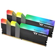  ОЗУ Thermaltake TOUGHRAM RGB (R009R432GX2-3600C18A) 64GB DDR4 3600 DIMM Black Gaming Memory Non-ECC, CL18, 1.35V, XMP 2.0, Kit 2 