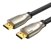  Кабель UGreen DP112 (60844) 1.4 DP M/M Round Cable Zinc Alloy Shell в оплетке 3 м черный 