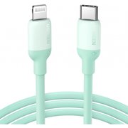  Кабель UGreen US387 (20308) USB-C to Lightning Silicone Cable 1 м зеленый 
