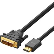  Кабель UGreen HD106 (11150) HDMI to DVI Cable 1,5 м черный 