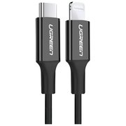  Кабель UGreen US171 (60751) USB-C to Lightning Cable M/M Nickel Plating ABS Shel 1 м черный 
