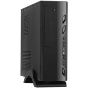  Корпус Exegate MI-208 EX268696RUS MiniITX Black, miniITX/mATX, M450, 80mm, 2*USB, Audio 