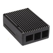  Корпус Qumo (RS017) Aluminum Case, Raspberry Pi 4B, black 