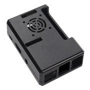  Корпус ACD RA187 Black ABS Plastic Case w/GPIO port hole and Fan holes for Raspberry Pi 3 