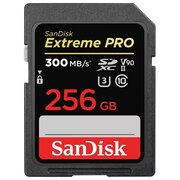  Карта памяти SanDisk SDSDXDK-256G-GN4IN SD 256GB SDXC Class 10 V90 UHS-II U3 Extreme Pro, 300MB/s 