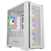  Корпус Powercase ByteFlow Micro White (CAMBFW-A4), Tempered Glass, 4х 120mm ARGB fans, ARGB HUB, белый, mATX 