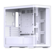  Корпус JONSBO D300 White без БП, боковая панель из закаленного стекла, mini-ITX, micro-ATX, белый 