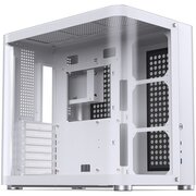  Корпус JONSBO TK-2 2.0 White без БП, mini-ITX, micro-ATX, ATX, белый 