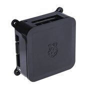  Корпус Raspberry Pi Корпус DesignSpark (136-0233 (136-0232)) ABS Case для Raspberry Pi 3 B/B+ , встроенное крепление VESA (100х100мм), черный 