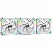  Комплект вентиляторов (3шт.) Lian Li Uni Fan SL120 V2 White /UF-SL120V2-3W/ (G99.12SLV23W.R0) 120x120x28мм (PWM, ARGB, 250-2000 об/мин, 29.2dBa) 