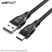  Дата-кабель Acefast C8-04 USB-A to USB-C, 1,2m черный 