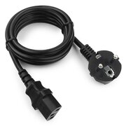  Кабель питания Cablexpert PC-186-1-5M Schuko- C13 3x1кв.мм 5м черный 