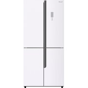  Холодильник Weissgauff WCD 450 White Rock Glass NoFrost Inverter 