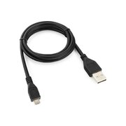  Кабель Cablexpert CCP-mUSB2-AMBM-1M USB 2.0 Pro, AM/microBM 5P, 1м, экран, черный, пакет 