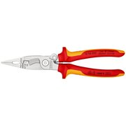  Клещи электромонтажные KNIPEX KN-1396200SB VDE, 6-в-1 
