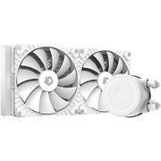  СВО ID-COOLING FX280 White LGA20XX/1700/1200/115X/AM4/AM5 (TDP 300W, PWM, Dual Fan 140mm, белый) Ret 