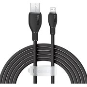  Дата-кабель Baseus Pudding (P10355700111-01) Fast Charging USB to iP 2.4A 2m Cluster Black 