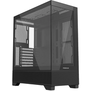  Корпус Powercase Luminous (CLB-L0), Tempered Glass, чёрный, ATX 