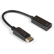  Кабель-переходник ExeGate EX-DPM-HDMIF-0.2 EX294707RUS DisplayPort-HDMI 20M/19F DP1.2 4K 60Hz 0,2м 