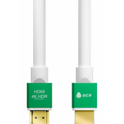 Кабель Greenconnect GCR-51295 1.0m HDMI 2.0 HDR 4:2:2 Ultra HD 4K 60 fps 60Hz/5K*30Hz 3D Audio белый 