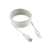  Кабель Gembird CCP-USB2-AMBM-15 USB 2.0 PRO 4.5м AM/BM позол. контакты, пакет 
