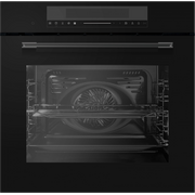  Духовой шкаф Hyundai HMEO 6780 BG черное стекло/серебристый 