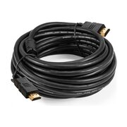  Кабель ExeGate EX294696RUS HDMI EX-CC-HDMI2-7.5F (19M/19M, v2.0, 7,5м, 4K UHD, Ethernet, ферритовые кольца, позолоченные контакты) 