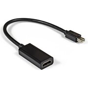  Кабель-переходник Exegate EX-mDPM-HDMIF-0.15 EX284922RUS miniDisplayPort-HDMI mini20M/19F 0,15м 