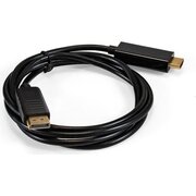  Кабель ExeGate EX-CC-DP-HDMI-1.5 EX294709RUS DisplayPort-HDMI 20M/19M 1,5м 