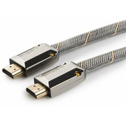  Кабель Cablexpert Platinum CC-P-HDMI04-4.5M HDMI v2.0 M/M 45м плоский нейлоновая оплетка 