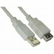  Кабель удлинитель 5bites UC5011-018C USB2.0, AM/AF, 1.8м 