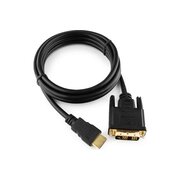 Кабель Cablexpert CC-HDMI-DVI-4K-6 (19357) HDMI-DVI 4K 19M/19M 1.8м single link нейлоновая оплетка 