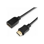  Кабель удлинитель Cablexpert CC-HDMI4X-6 HDMI v2.0 19M/19F 1.8м черный 