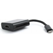  Переходник Cablexpert A-CM-HDMIF-01 USB Type-C/HDMI 15см 