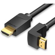  Кабель Vention AAQBI HDMI High speed v2.0 with Ethernet 19M/19M угол 270 3м 