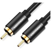  Кабель аудио Vention VAB-R09-B100 RCA M/RCA M 1м чёрный 