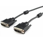  Кабель Cablexpert CC-DVIL-BK-6 DVI-D single link 19M/19M 1.8м CCS черный 