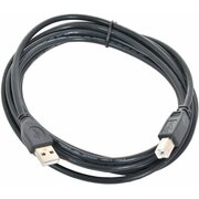  Кабель Gembird CCP-USB2-AMBM-10 USB 2.0 PRO 3.0м AM/BM позол. контакты, пакет 