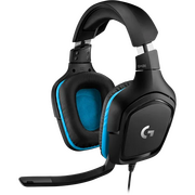  Наушники с микрофоном Logitech G431 (981-000772) черный 