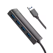  Адаптер HOCO HB41 Easy safety 4-in-1 (USB to USB3.0*4) (L-0.2M) 
