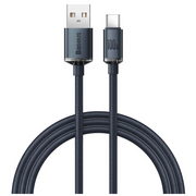  Дата-кабель Baseus Crystal Shine (CAJY000501) Fast Charging USB to Type-C 100W 2m Black 