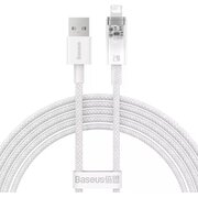  Дата-кабель Baseus Explorer (CATS010102) Fast Charging with Smart Temperature Control USB to iP 2.4A 2m White 