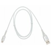  Кабель Cactus CS-LG.USB.A-1 USB m-Lightning m 1м белый 