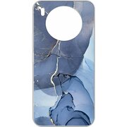  Чехол (клип-кейс) Gresso GR17AAAE9361 для Honor 50 Lite Air прозрачный/голубой 