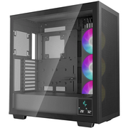  Корпус Deepcool Morpheus (R-MORPHEUS-BKAPA1-G-1) без БП, боковое окно (закаленное стекло), 3xARGB LED 140мм, черный, E-ATX 